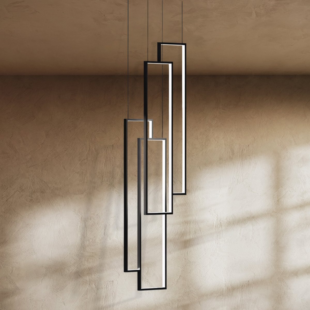 Freyza - LustraNova | Modern Elegant LED Staircase Chandelier Light