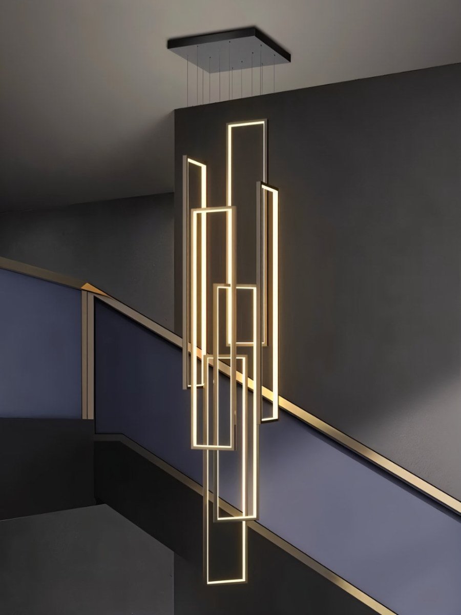 Freyza - LustraNova | Modern Elegant LED Staircase Chandelier Light