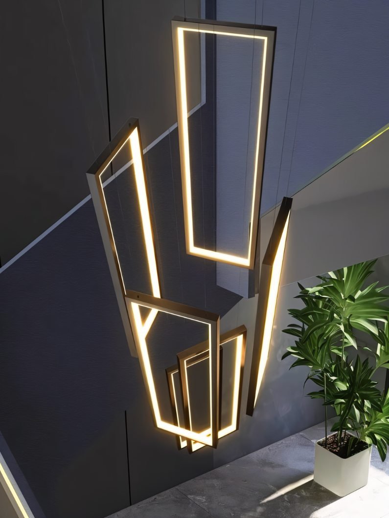 Freyza - LustraNova | Modern Elegant LED Staircase Chandelier Light