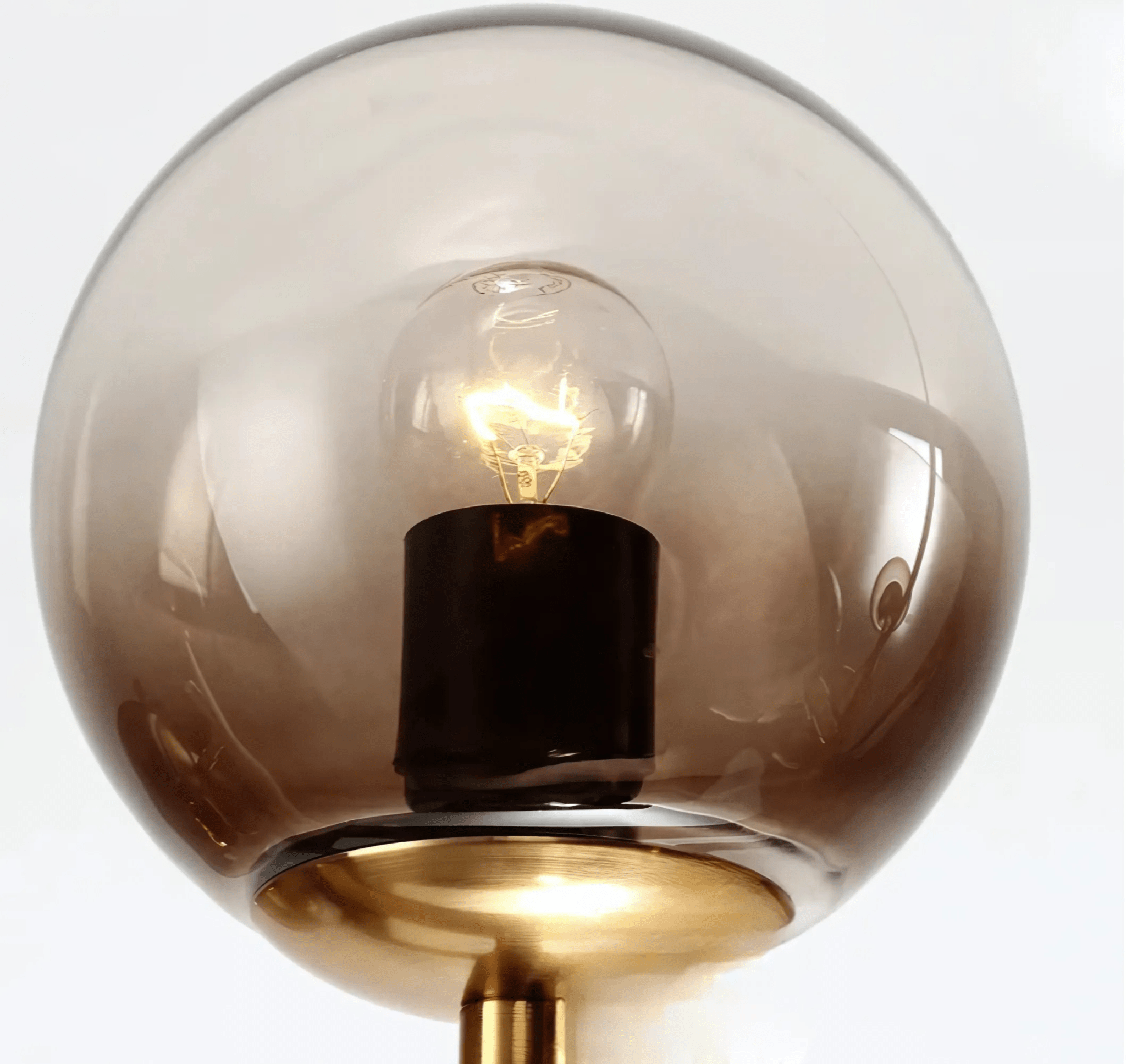 Freyza - Lustra | Elegant Black Satin Glass Kitchen Pendant Lighting Fixture