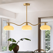 Freyza - Elegant Modern Gold Chandelier Light for Dining Room