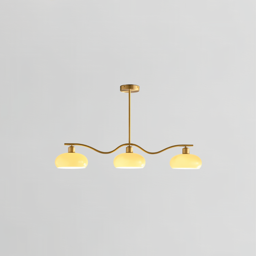 Freyza - Elegant Modern Gold Chandelier Light for Dining Room