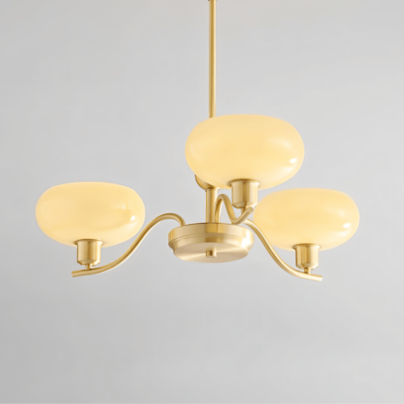 Freyza - Elegant Modern Gold Chandelier Light for Dining Room