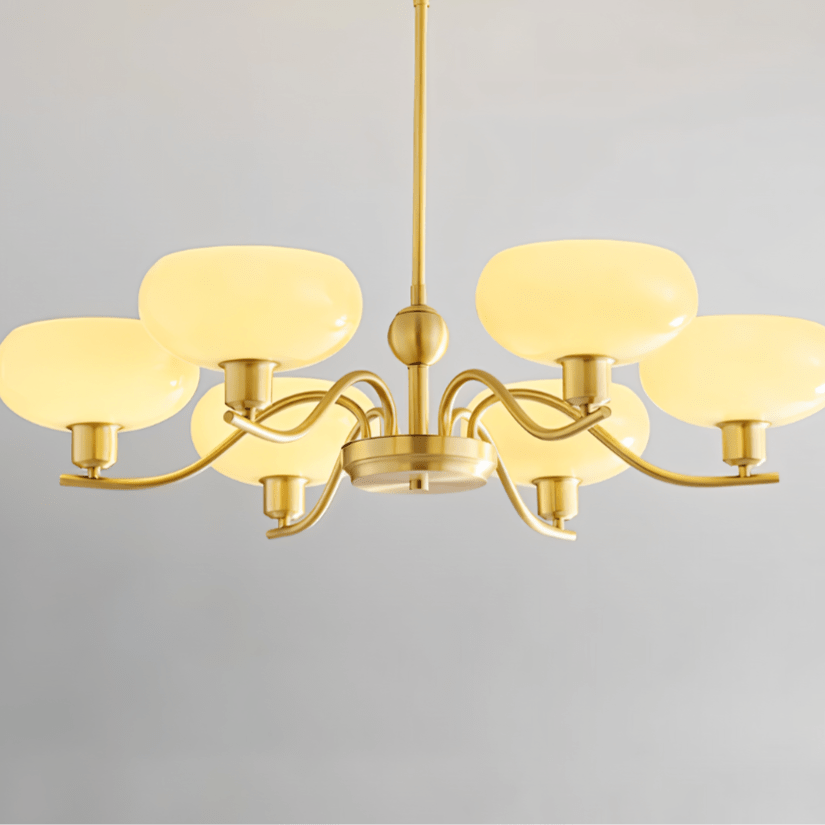 Freyza - Elegant Modern Gold Chandelier Light for Dining Room