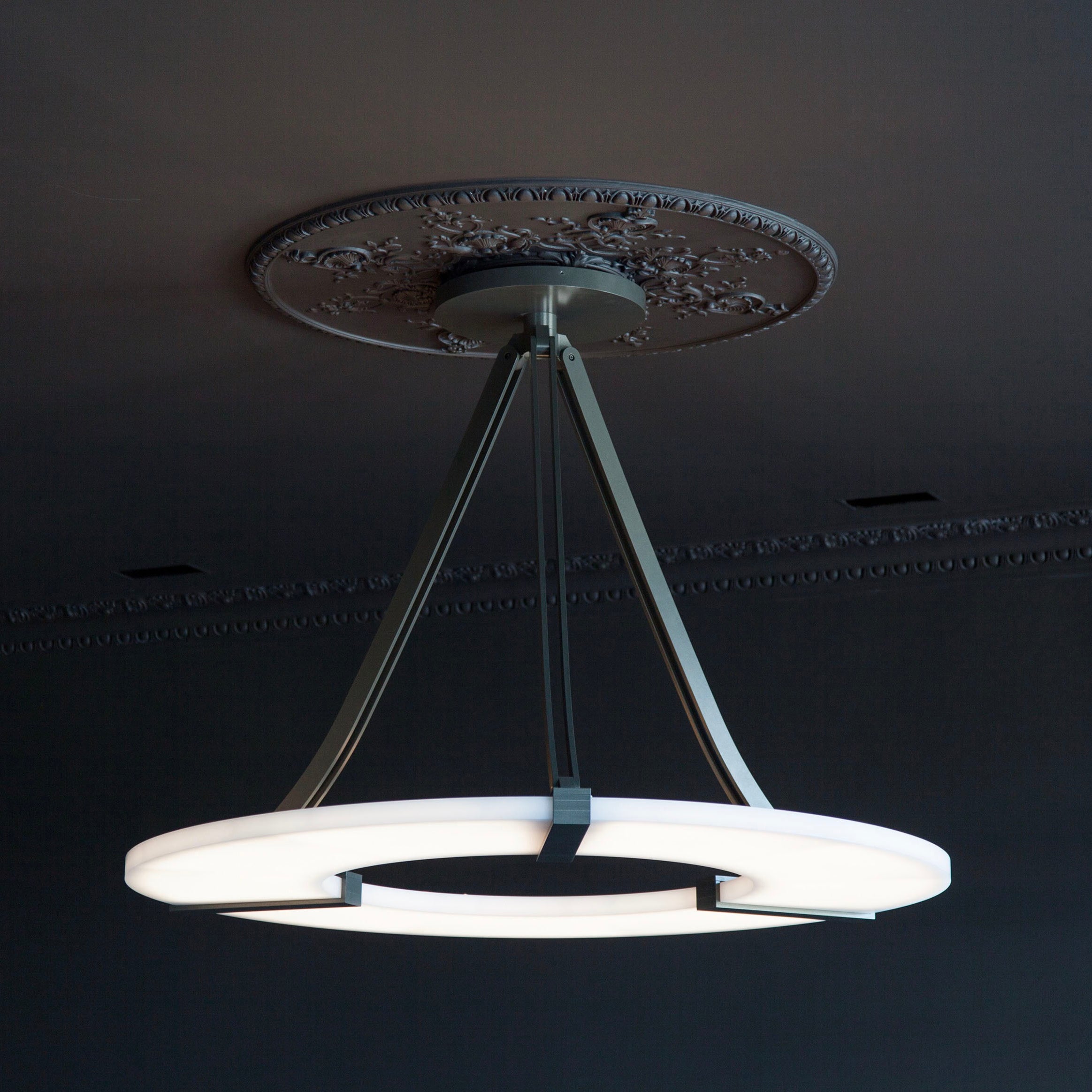 Freyza | Elirionis Alabaster-Kronleuchter – Esszimmer, Wohnzimmer