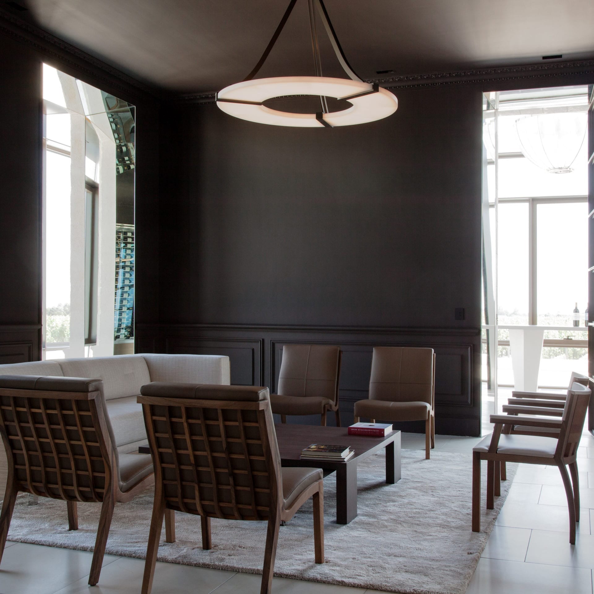 Freyza | Elirionis Alabaster-Kronleuchter – Esszimmer, Wohnzimmer