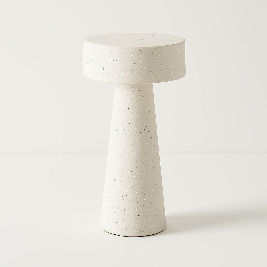 LycorisStone | Elegant Minimalist Yellow Travertine Table Lamp for Living Room 0