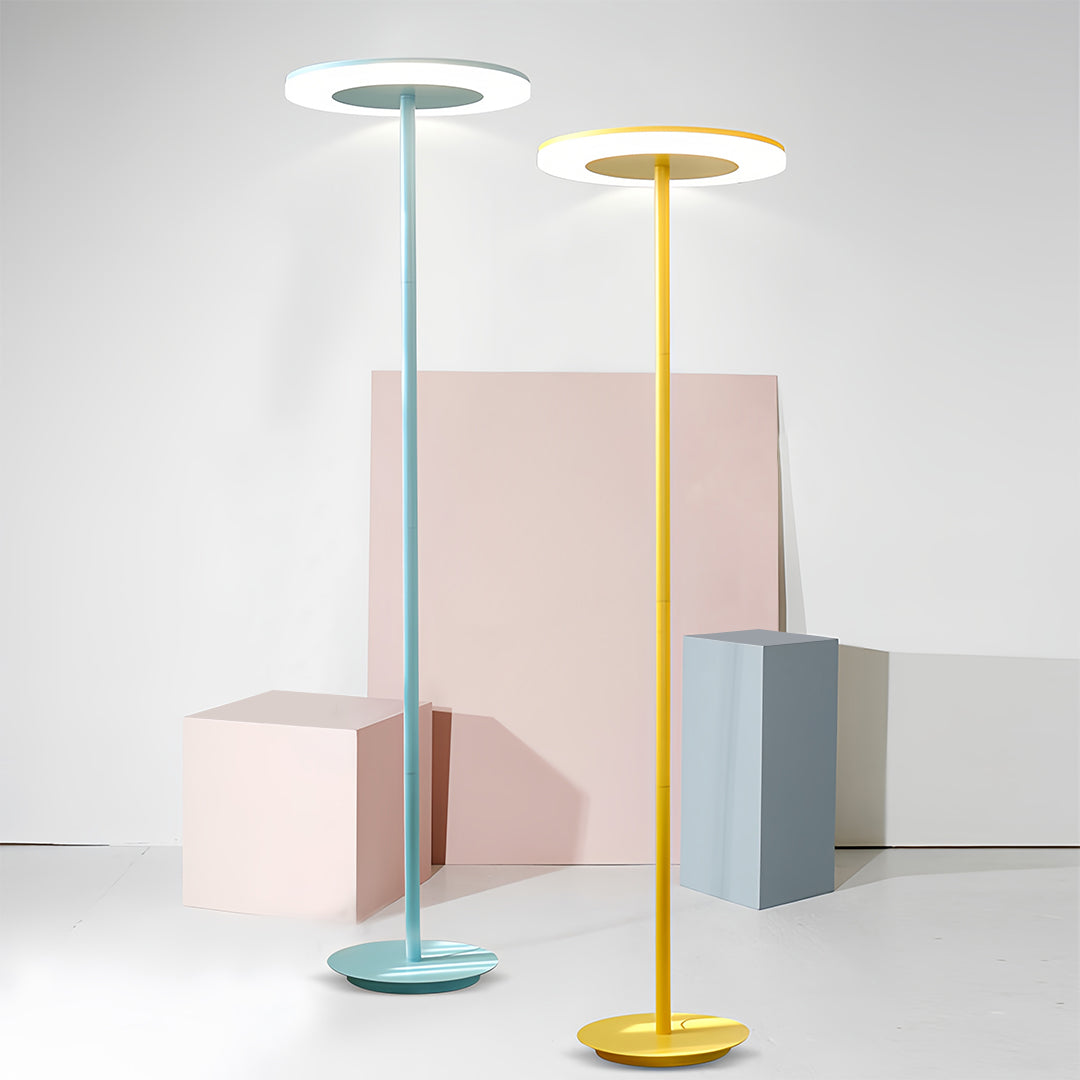 MacaronGlow | Stylish Modern Floor Lamp with Dimmable Color Options 3