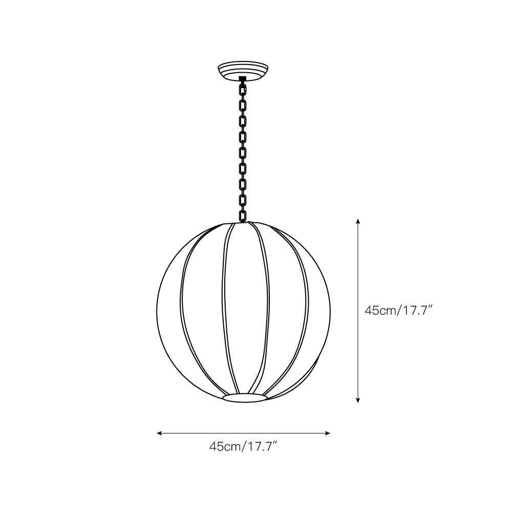 Freyza | Casolila Elegance Fabric Fabric Pendant Light – Kitchen Dining Room