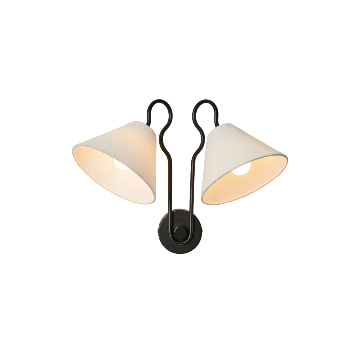 Freyza | Elthayra Vintage Industrial Fabric Wall Light – Industrial Bedroom Hallway
