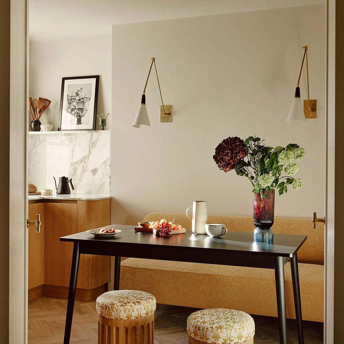 Freyza | Ersila Wandleuchte aus Messing – Schlafzimmer, Flur