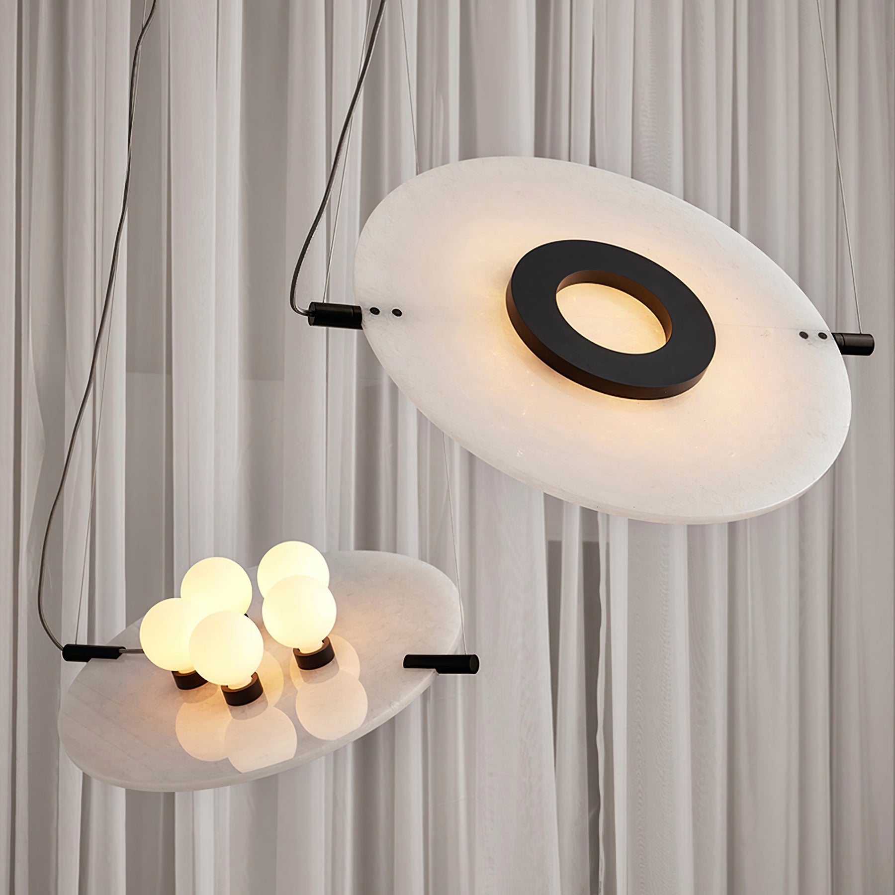 Suspension de luxe postmoderne Freyza | Vasila – Lampe moderne pour cuisine et salle à manger