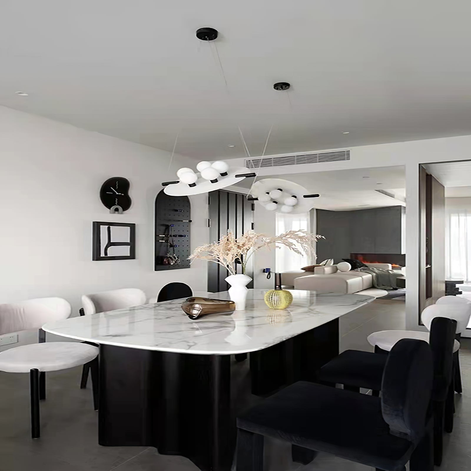 Suspension de luxe postmoderne Freyza | Vasila – Lampe moderne pour cuisine et salle à manger