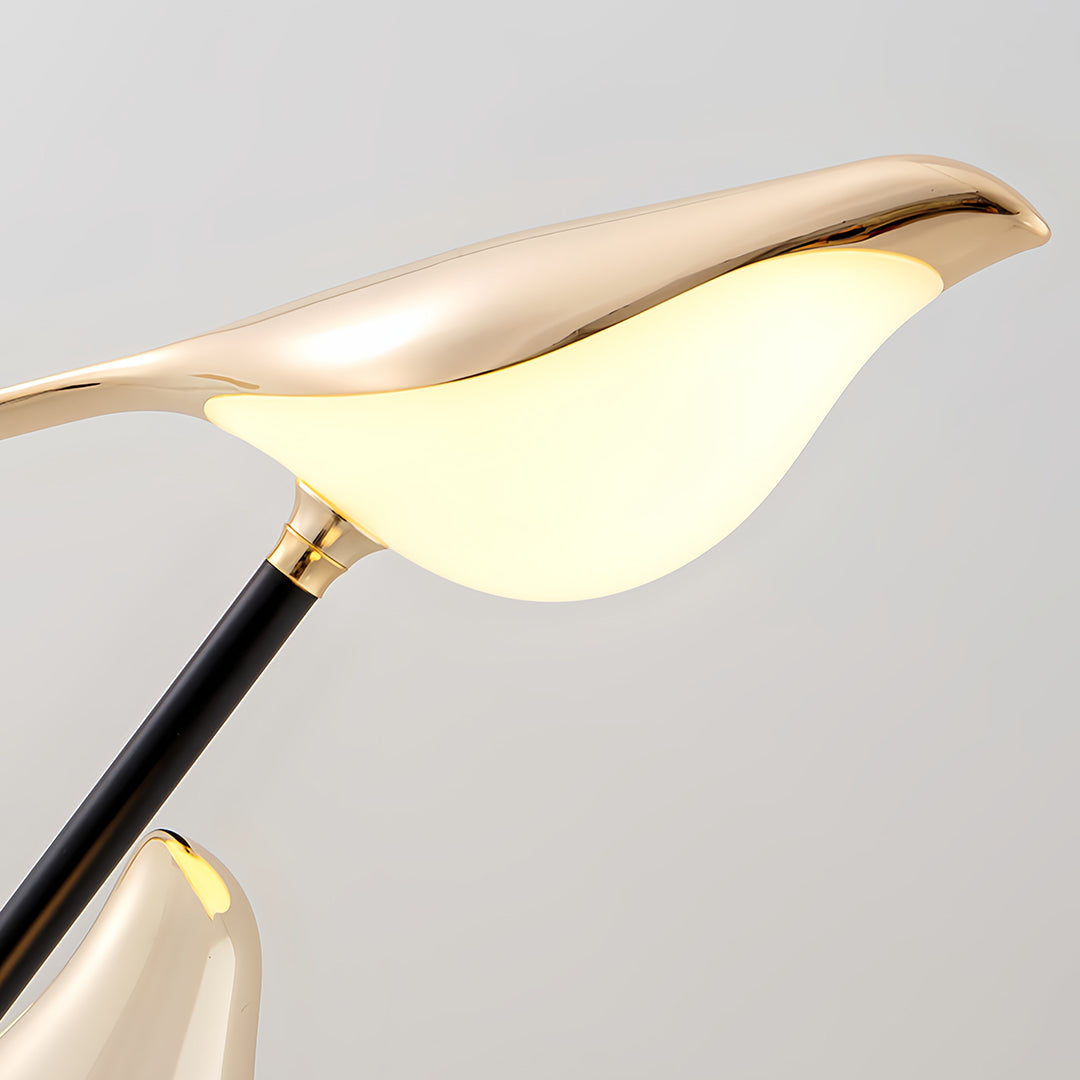 MagpieGlow | Elegant Gold Modern Floor Lamp for Living Room Décor 7