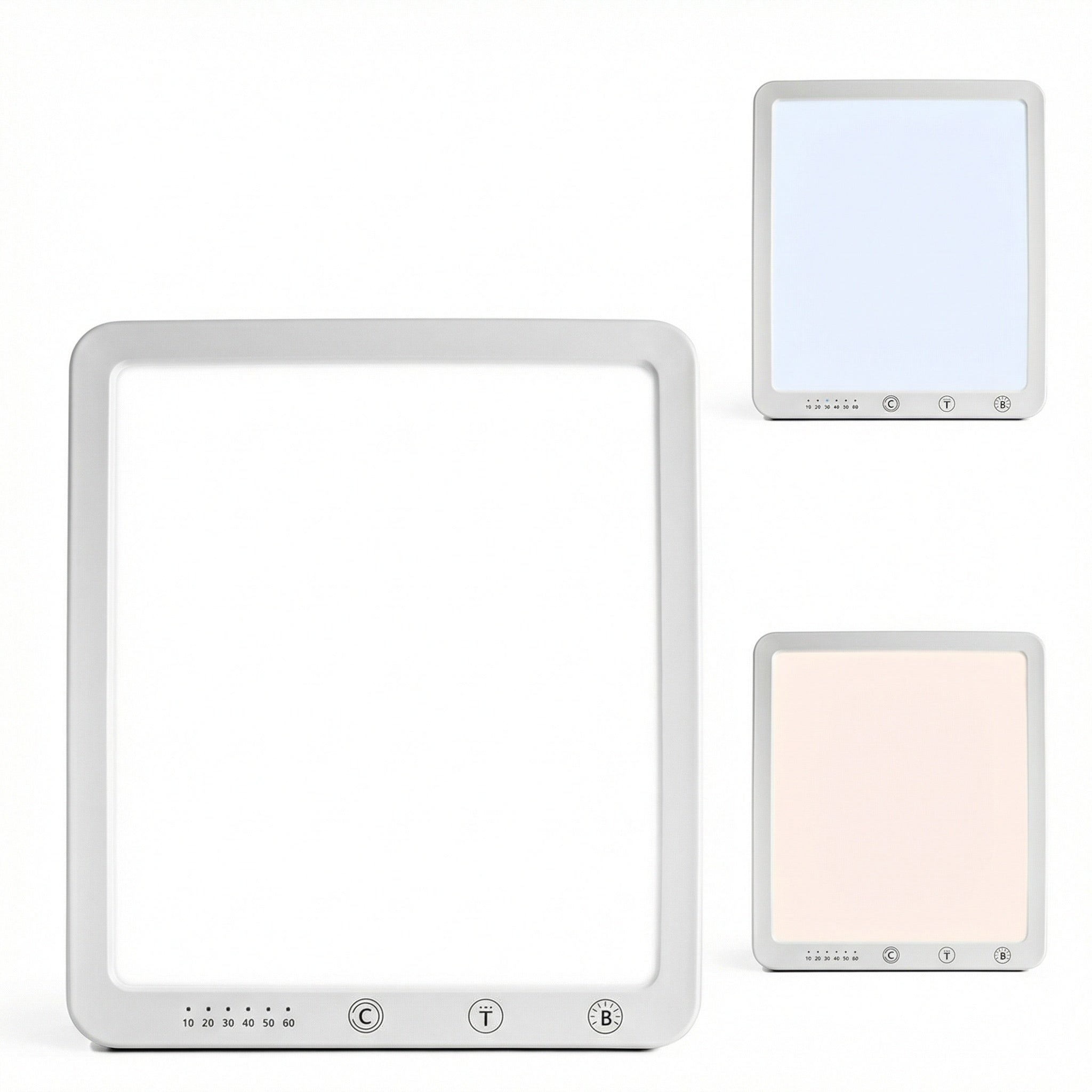 Freyza - UV-Free 10,000 Lux LED Light Therapy Lamp | Energy Light Box with Adjustable Brightness for Natural Energy & Focus