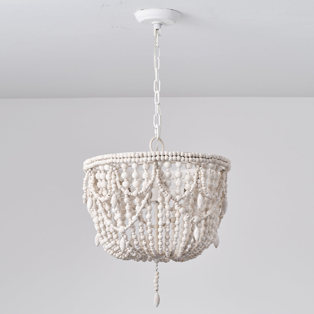 Freyza | Lustre en bois luxueux postmoderne Arsilion – Salle à manger et salon modernes
