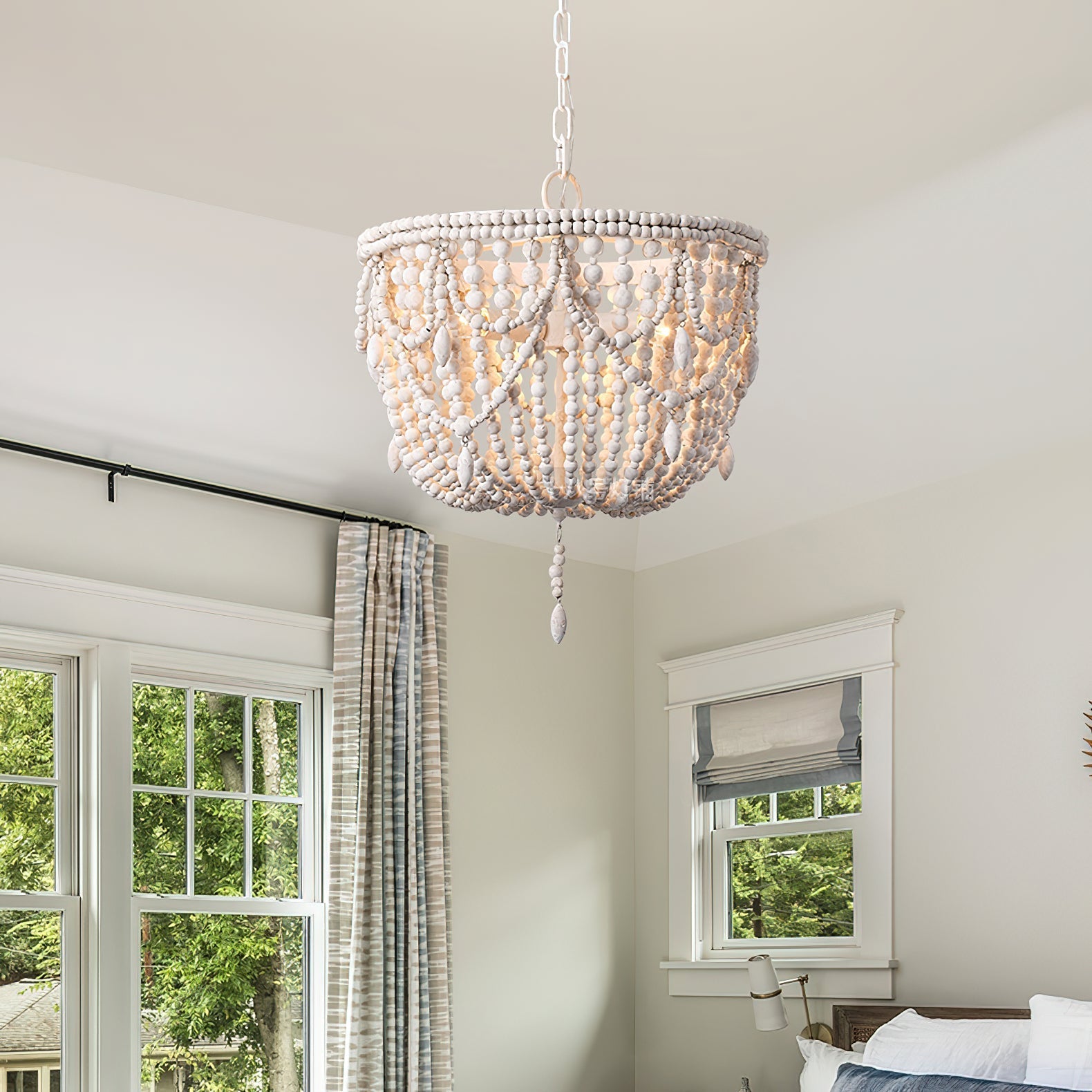 Freyza | Lustre en bois luxueux postmoderne Arsilion – Salle à manger et salon modernes