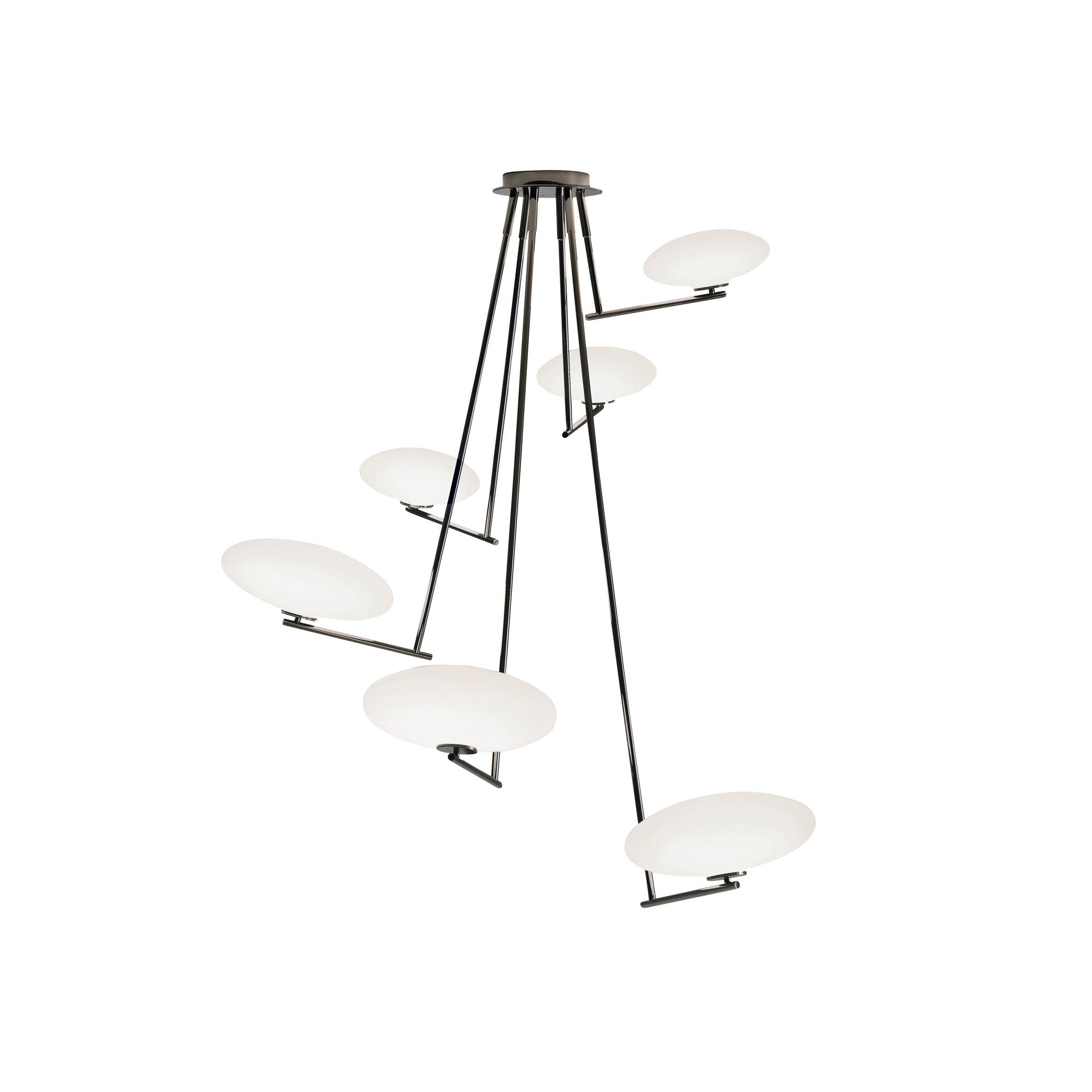 Freyza | Umirarae – Plafonnier en laiton et verre pour chambre et salon