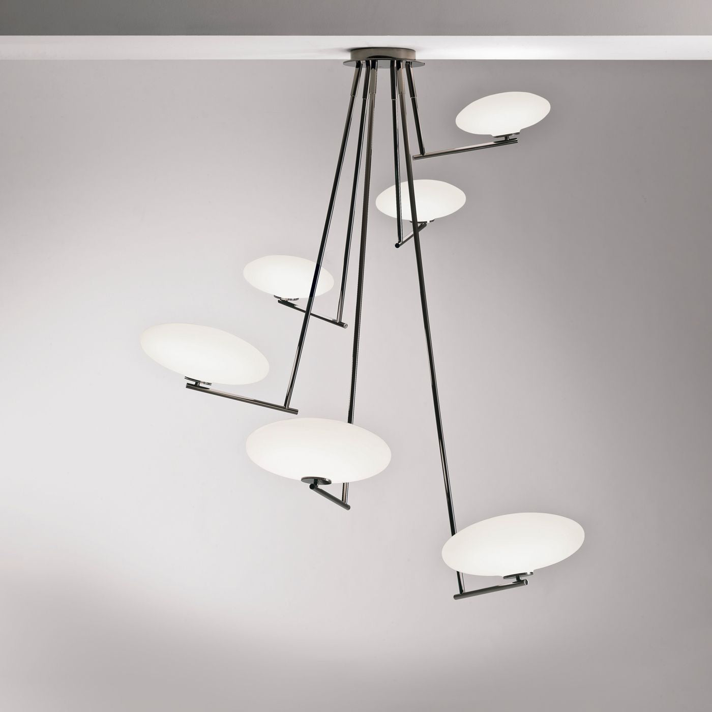 Freyza | Umirarae – Plafonnier en laiton et verre pour chambre et salon