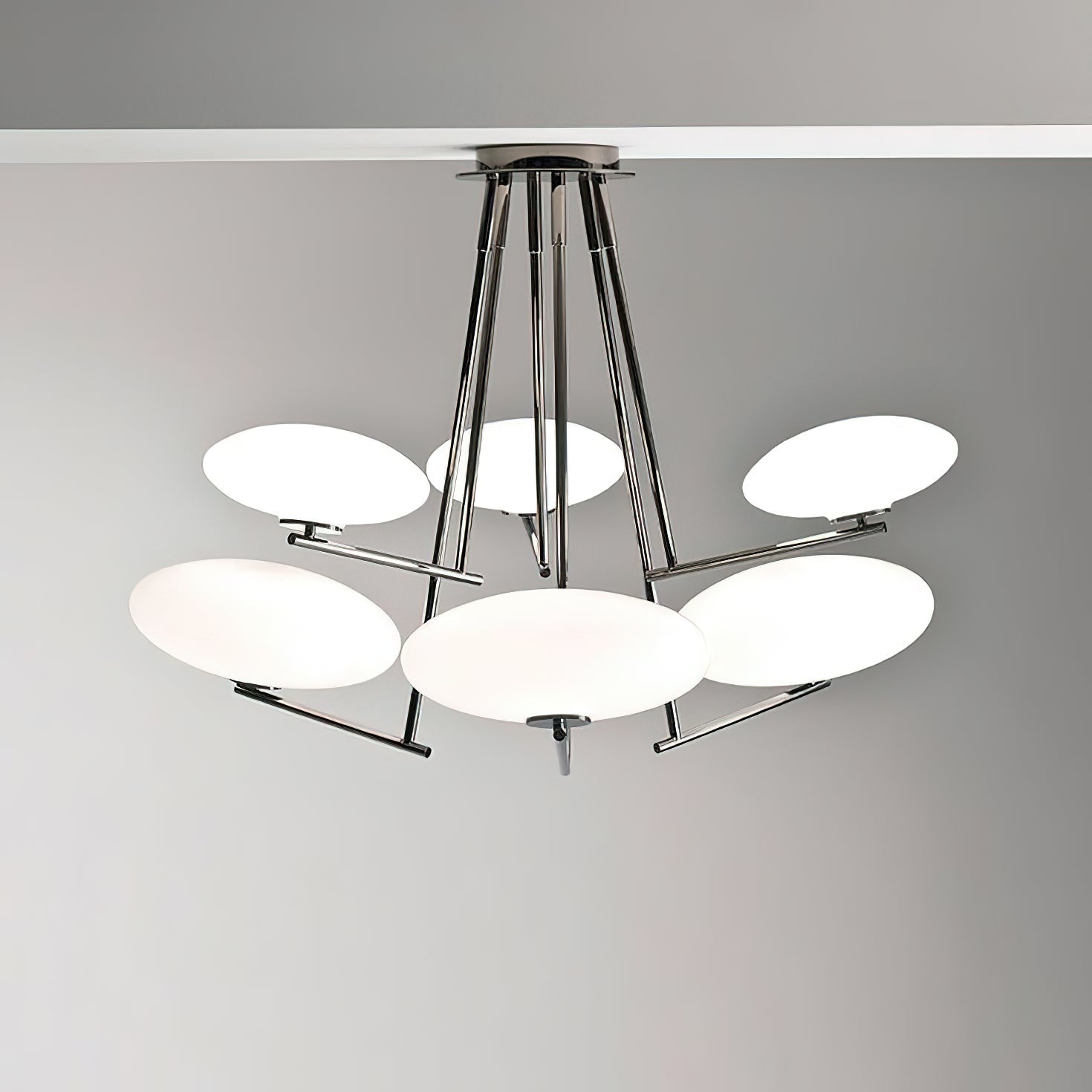 Freyza | Umirarae – Plafonnier en laiton et verre pour chambre et salon