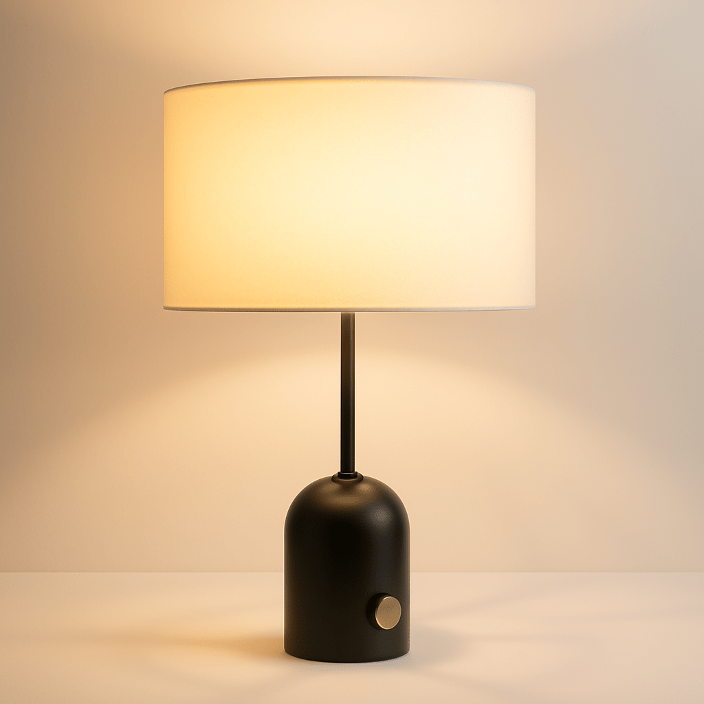 MarbleGlow | Elegant Adjustable Modern Table Lamp for Living Room 1