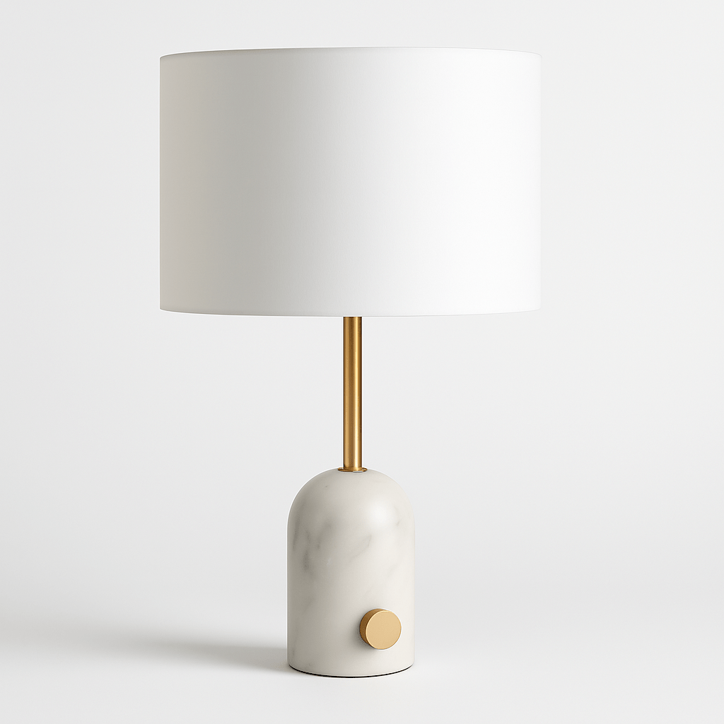 MarbleGlow | Elegant Adjustable Modern Table Lamp for Living Room 7