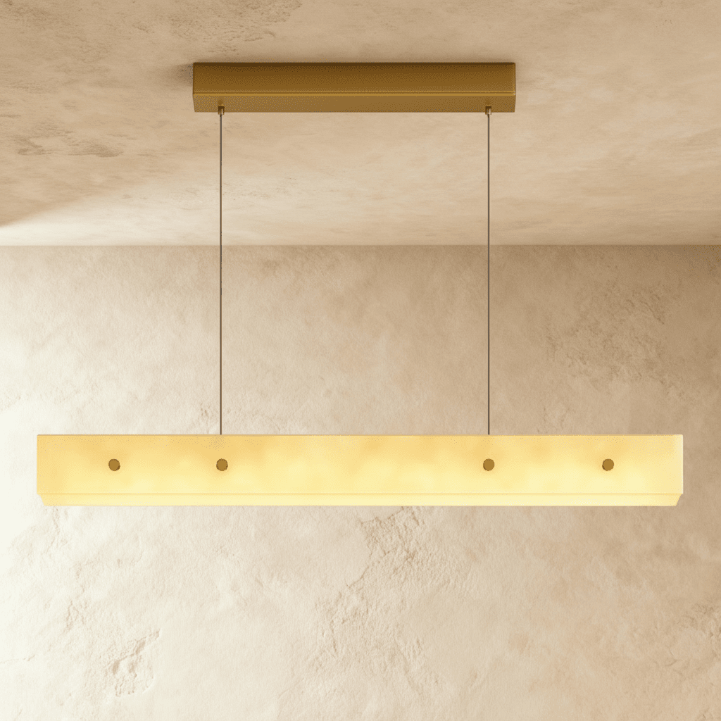 Freyza - Elegant Modern Marble Dining Room Chandelier Light