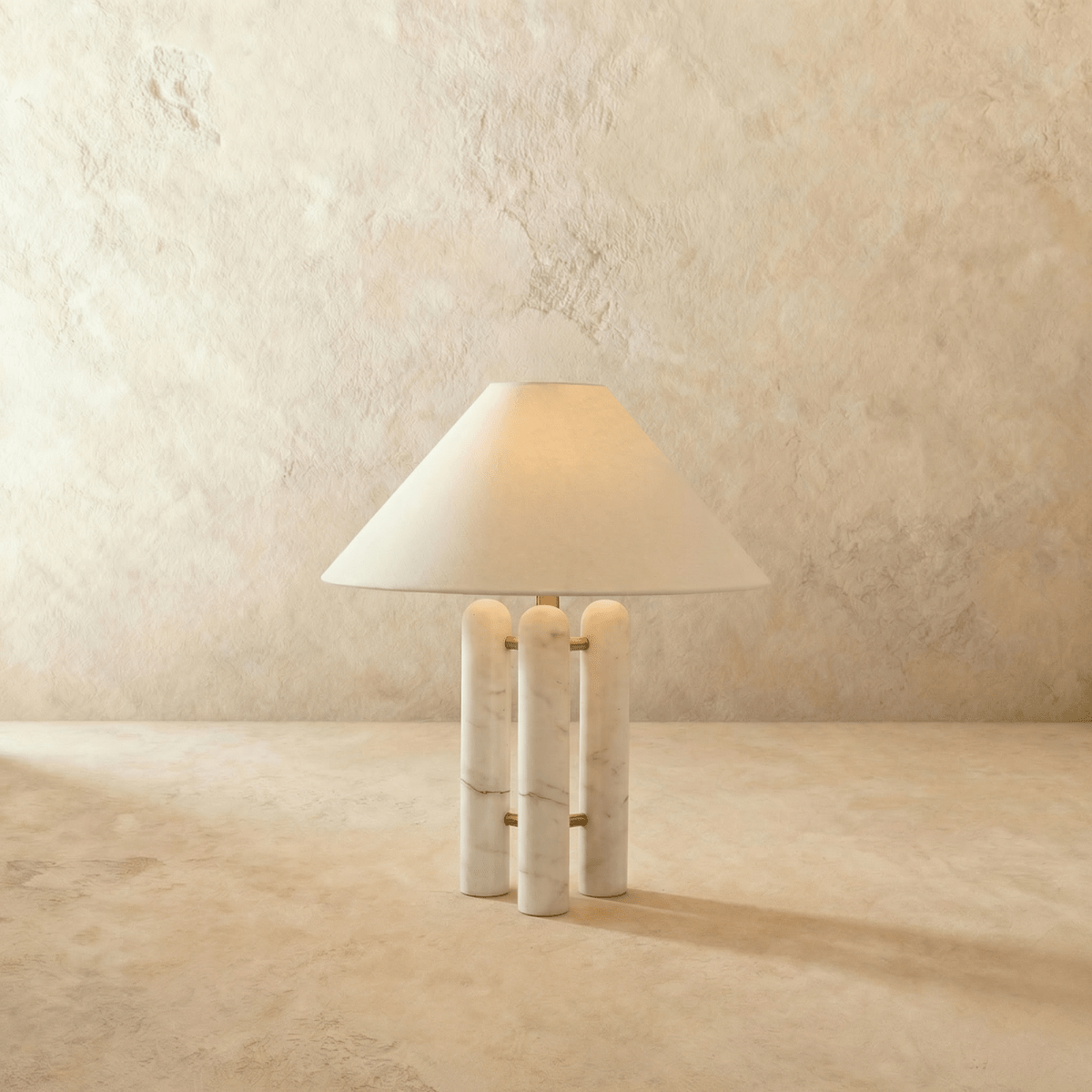 MarbleGlow | Elegant Modern Table Lamp for Living Room and Bedroom 0