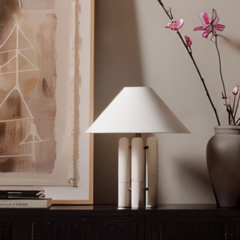 MarbleGlow | Elegant Modern Table Lamp for Living Room and Bedroom 6