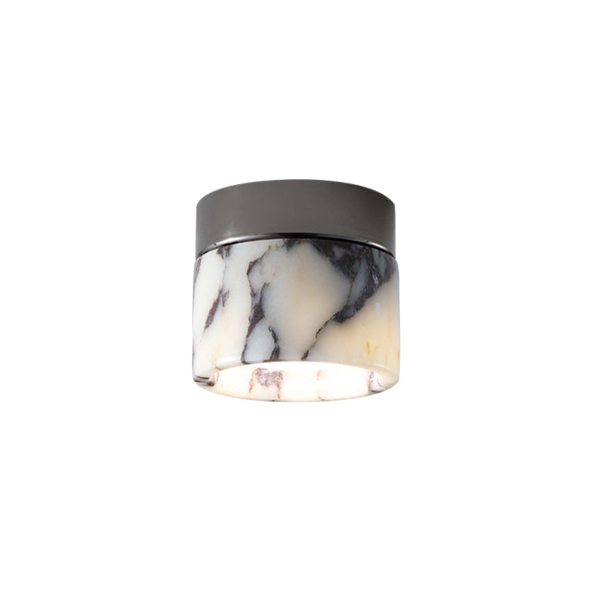 Freyza | Plafonnier rond en marbre Ivinir – chambre, salon