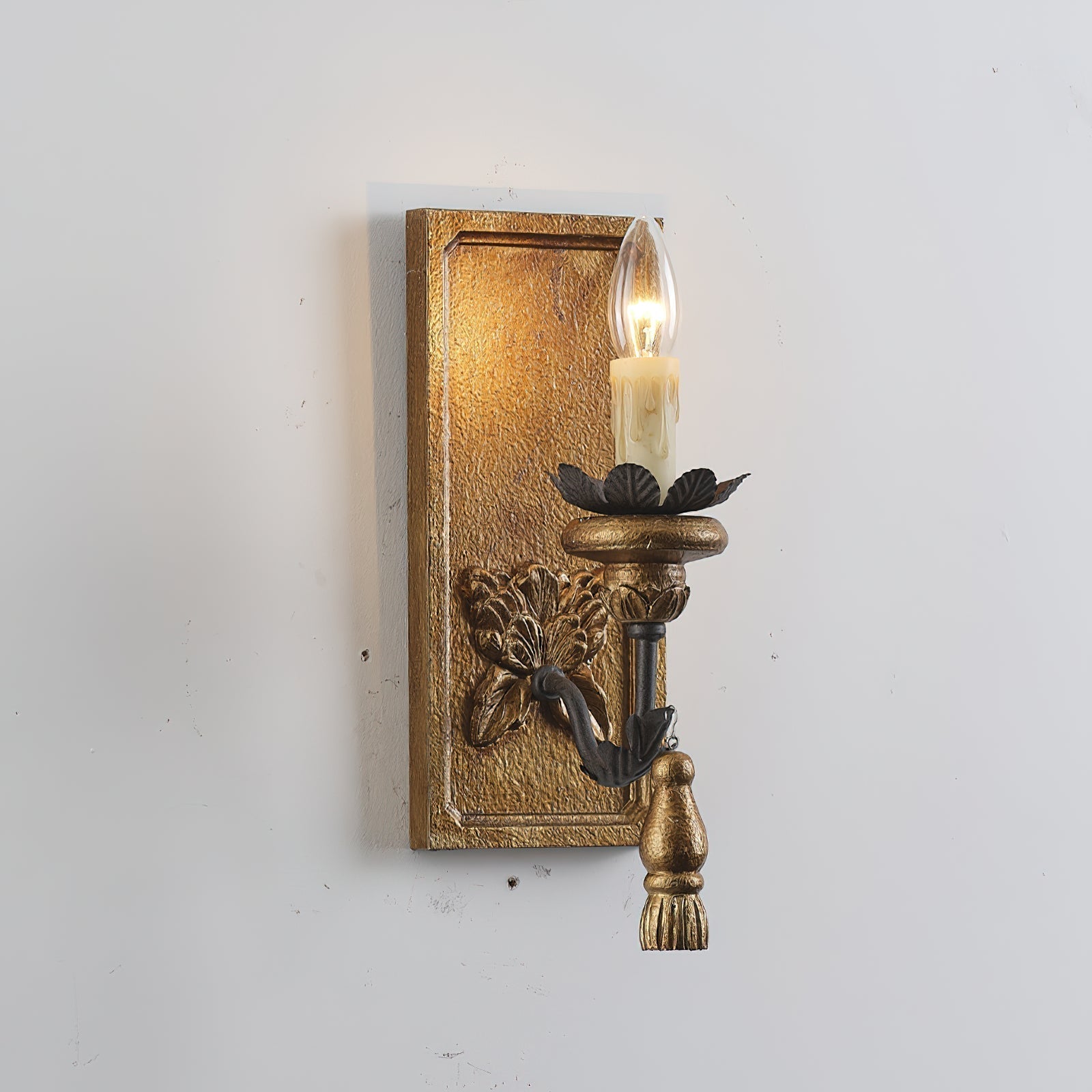 Freyza | Applique murale en bois élégante vintage Lydorira – Chambre et couloir vintage