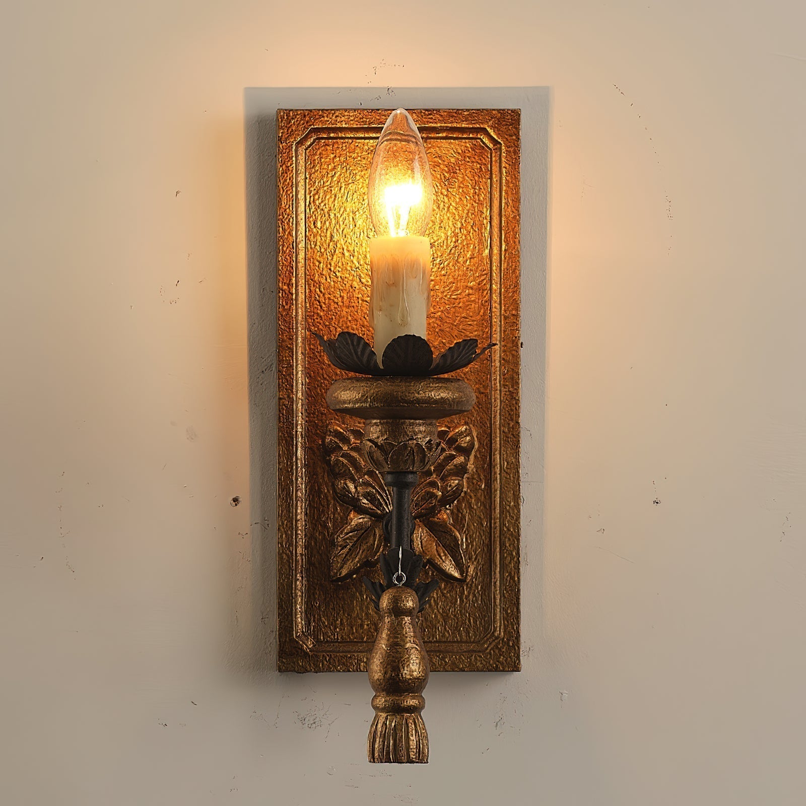 Freyza | Applique murale en bois élégante vintage Lydorira – Chambre et couloir vintage