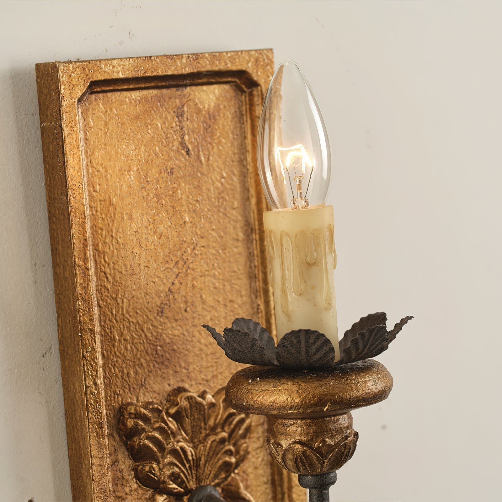Freyza | Applique murale en bois élégante vintage Lydorira – Chambre et couloir vintage