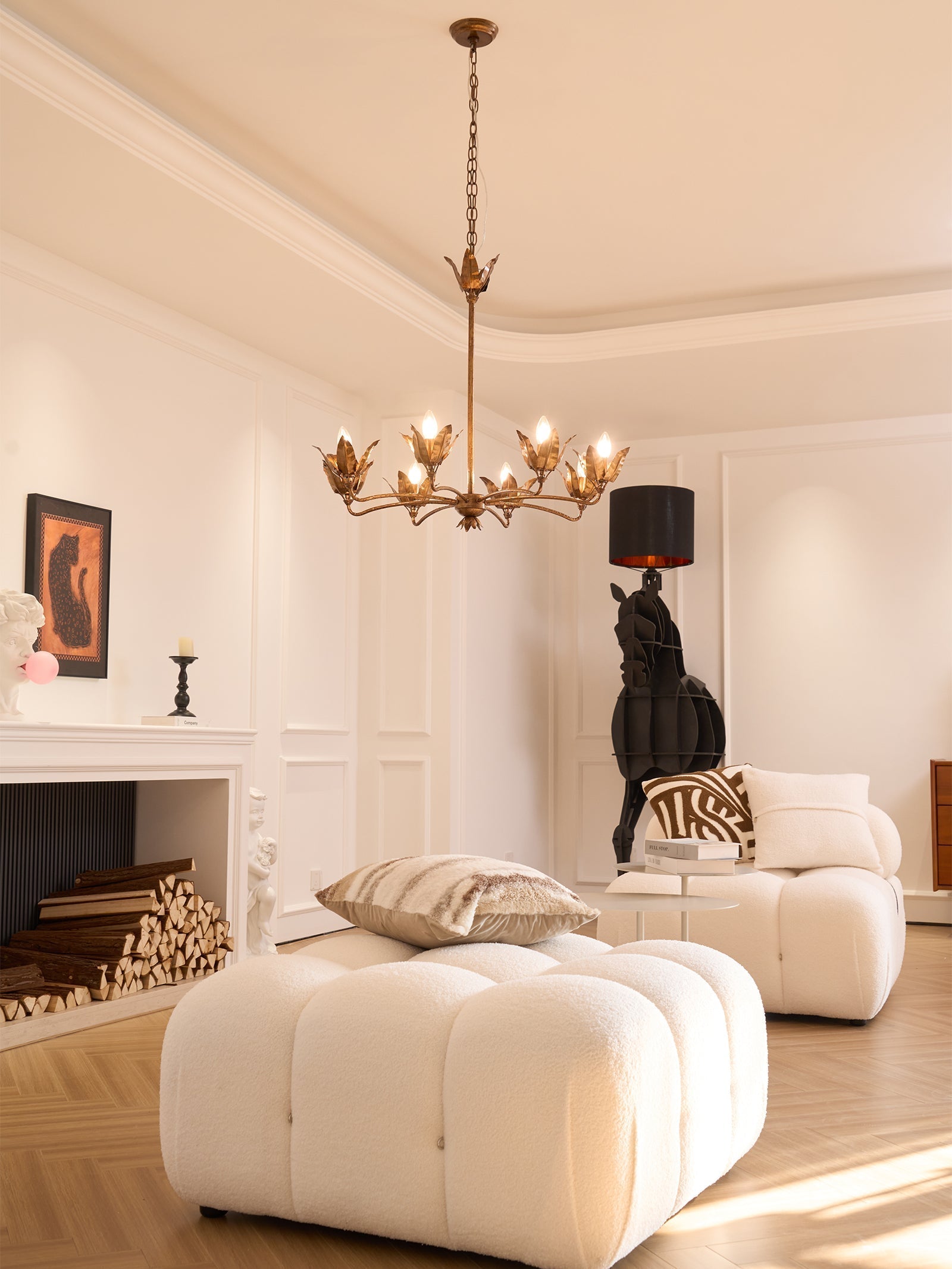 Freyza | Syvenira Tulpen-Kronleuchter – Esszimmer, Wohnzimmer