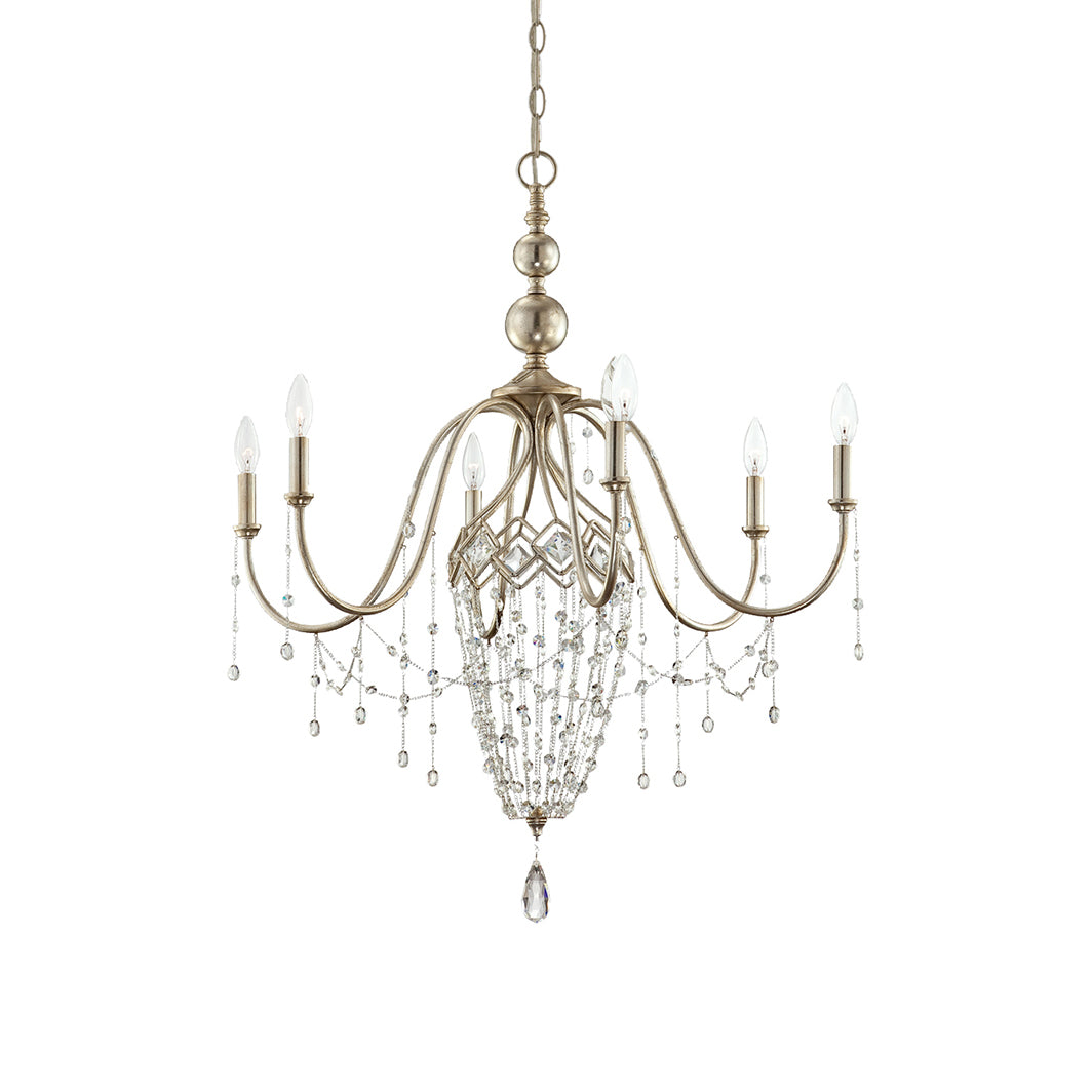 Freyza | Ilphaeth Postmodern Luxury Brass Crystal Chandelier – Modern Dining Room Living Room