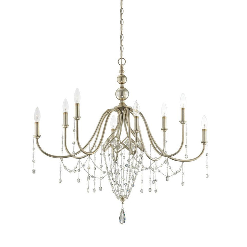 Freyza | Ilphaeth Postmodern Luxury Brass Crystal Chandelier – Modern Dining Room Living Room