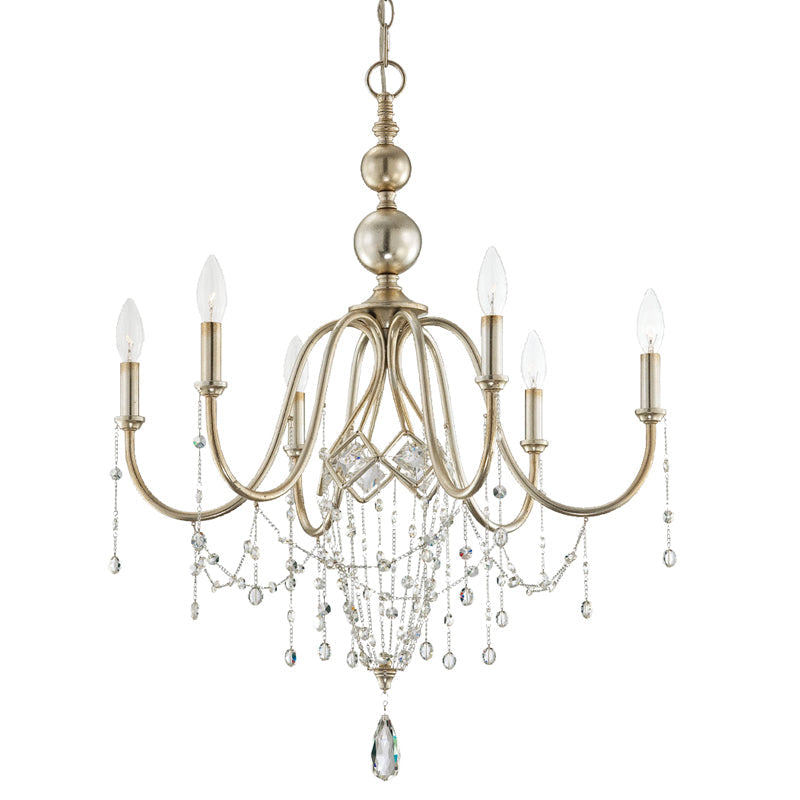 Freyza | Ilphaeth Postmodern Luxury Brass Crystal Chandelier – Modern Dining Room Living Room