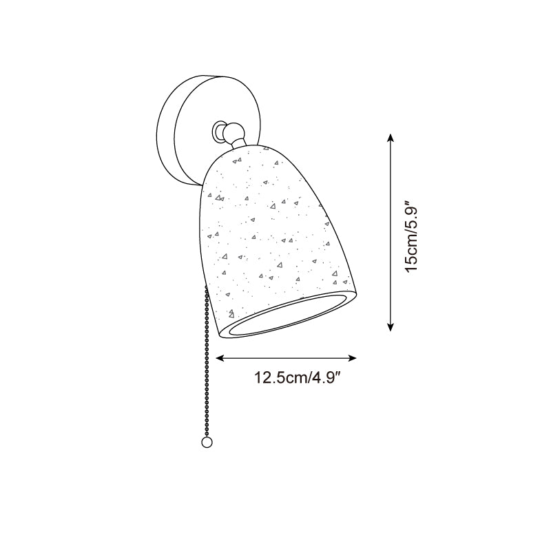 Freyza | Applique murale Solaro en travertin – Chambre, couloir