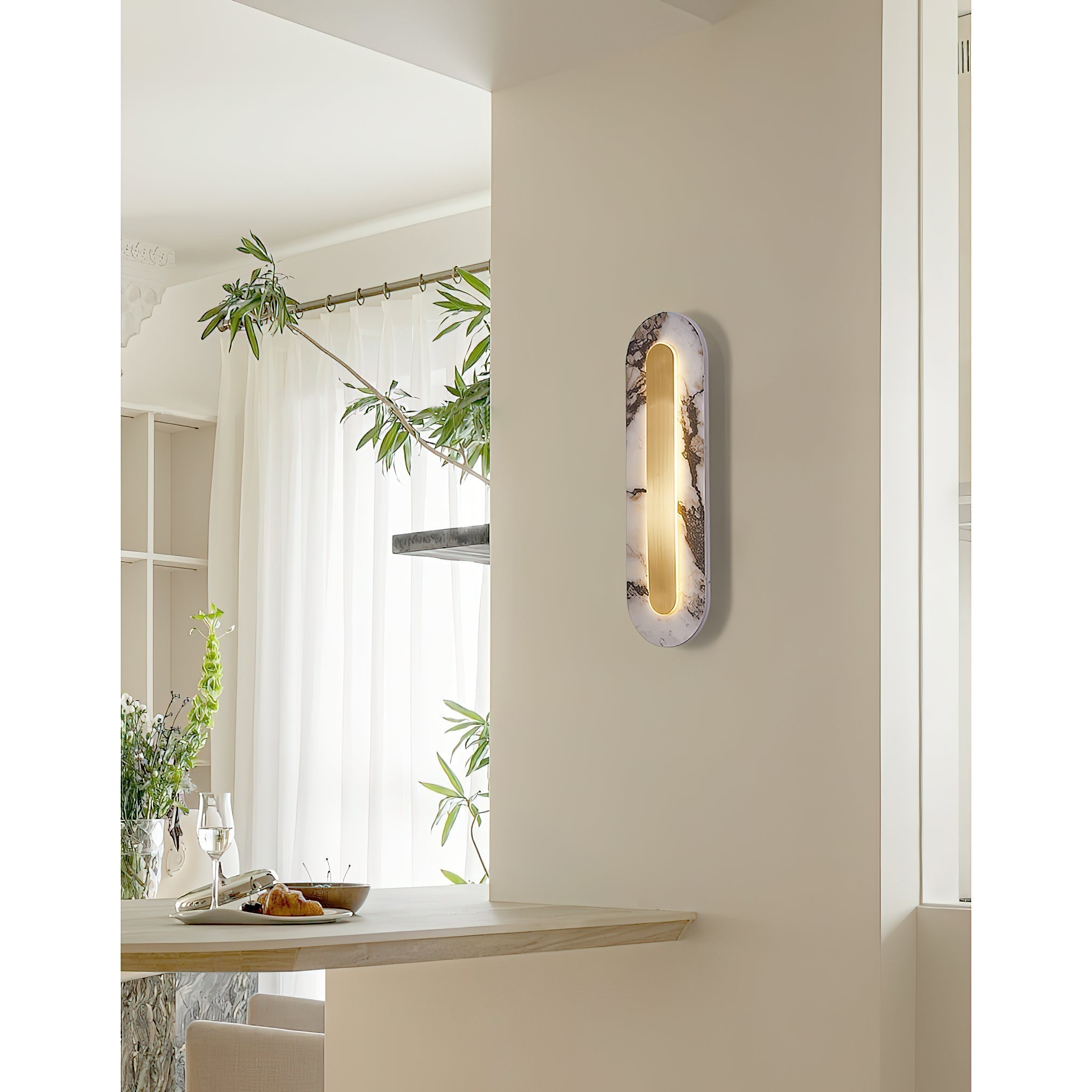 Freyza | Marmo Marble Wall Marble Wall Light – Bedroom Hallway