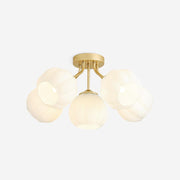 Freyza | Suspension plafond globe à pétales – Chambre, salon