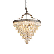 Freyza | Blink Unique Inverted Crystal Chandelier – Dining Room Living Room