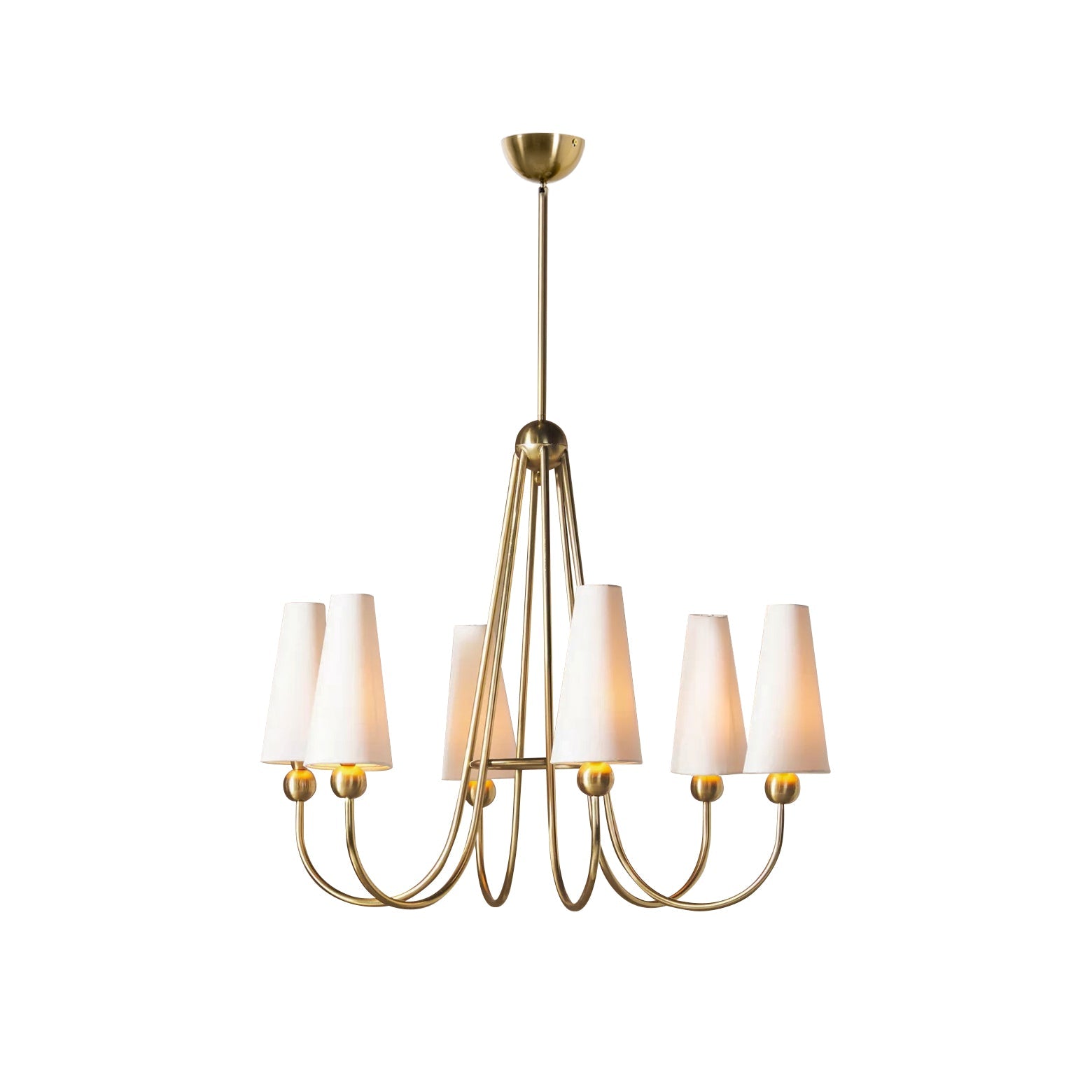 Freyza | Calire Vintage Industrial Fabric Chandelier – Industrial Dining Room Living Room