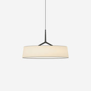 Freyza | Suspension blanche en tissu, noire et blanche – Luminaire suspendu pour cuisine et salle à manger