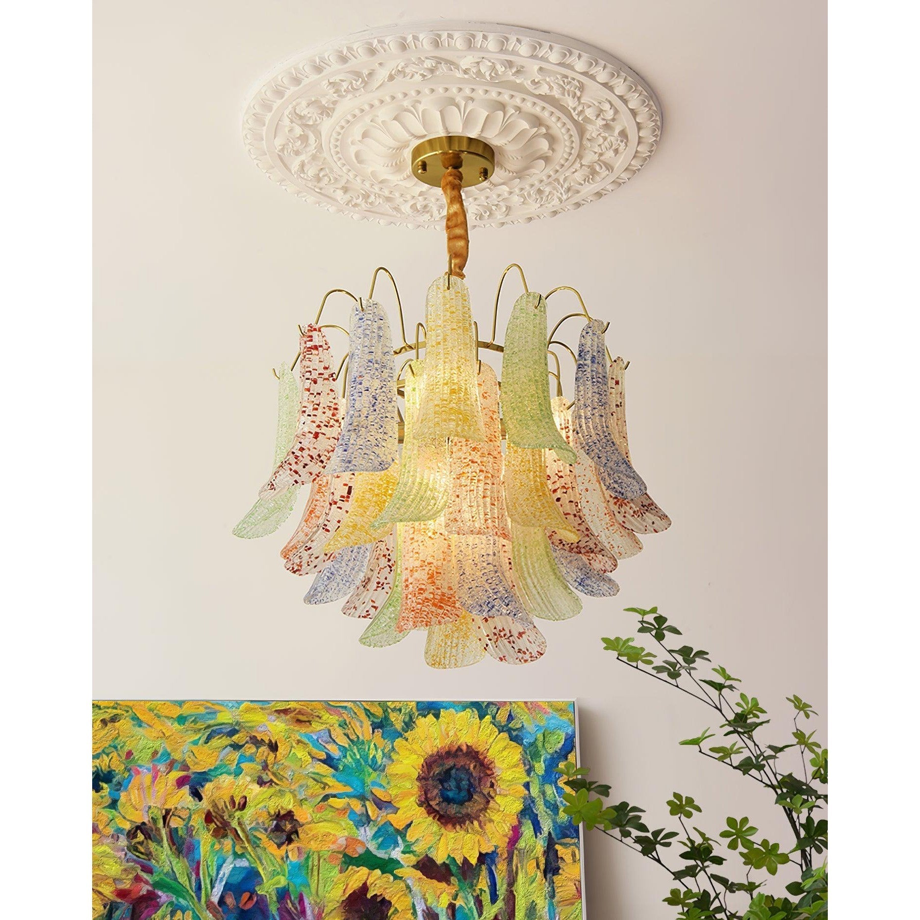Freyza | Alnoreth Lustre en verre – Salle à manger, salon