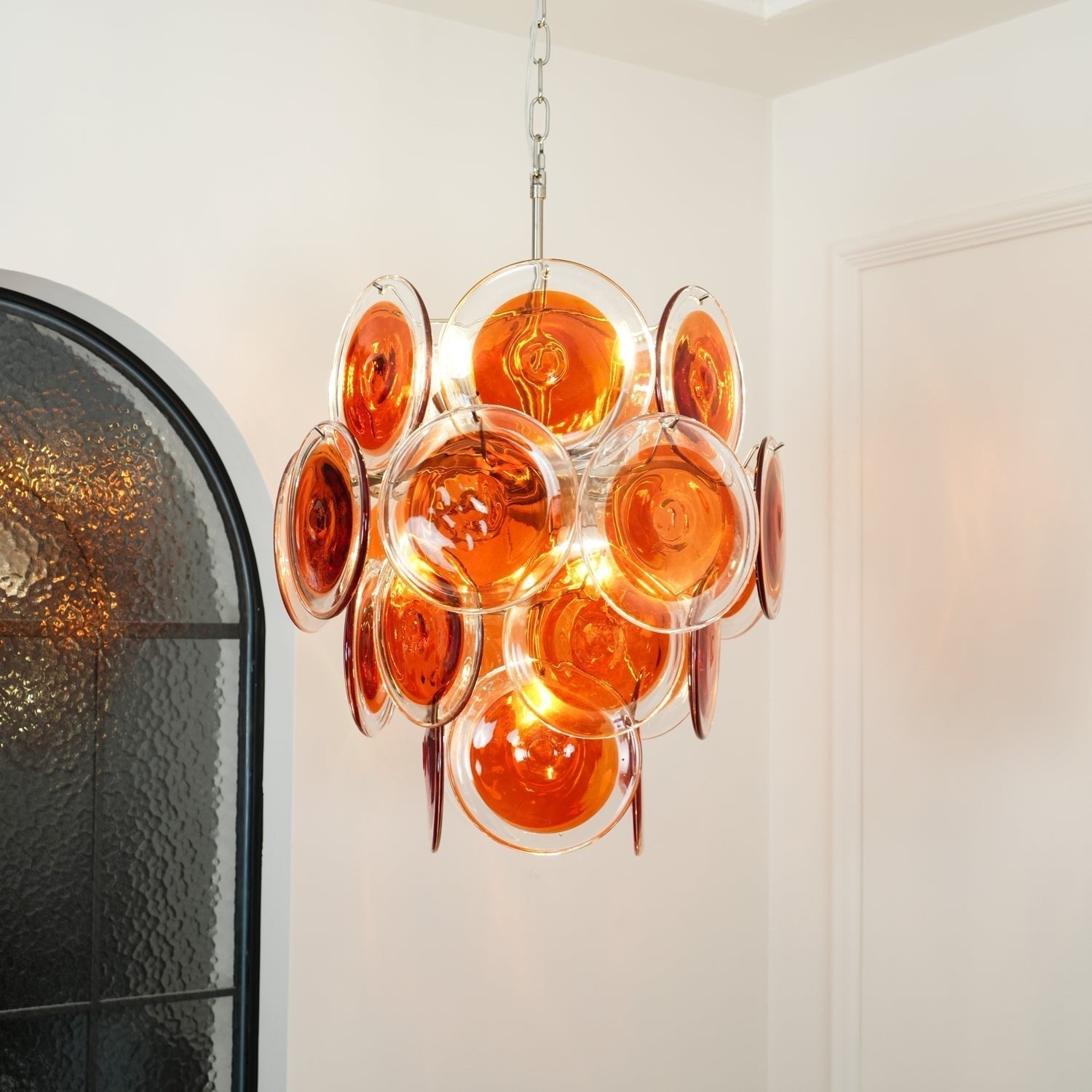 Freyza | Evvinos Glass Chandelier Glass Chandelier – Dining Room Living Room