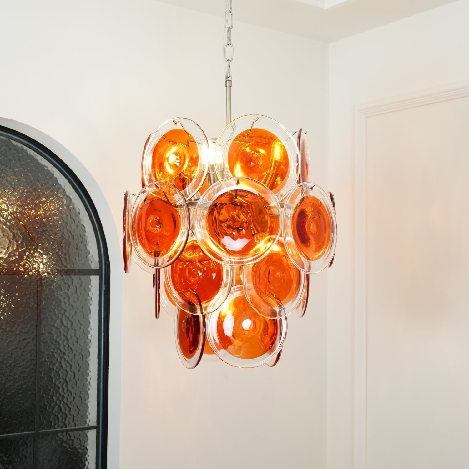 Freyza | Evvinos Glass Chandelier Glass Chandelier – Dining Room Living Room
