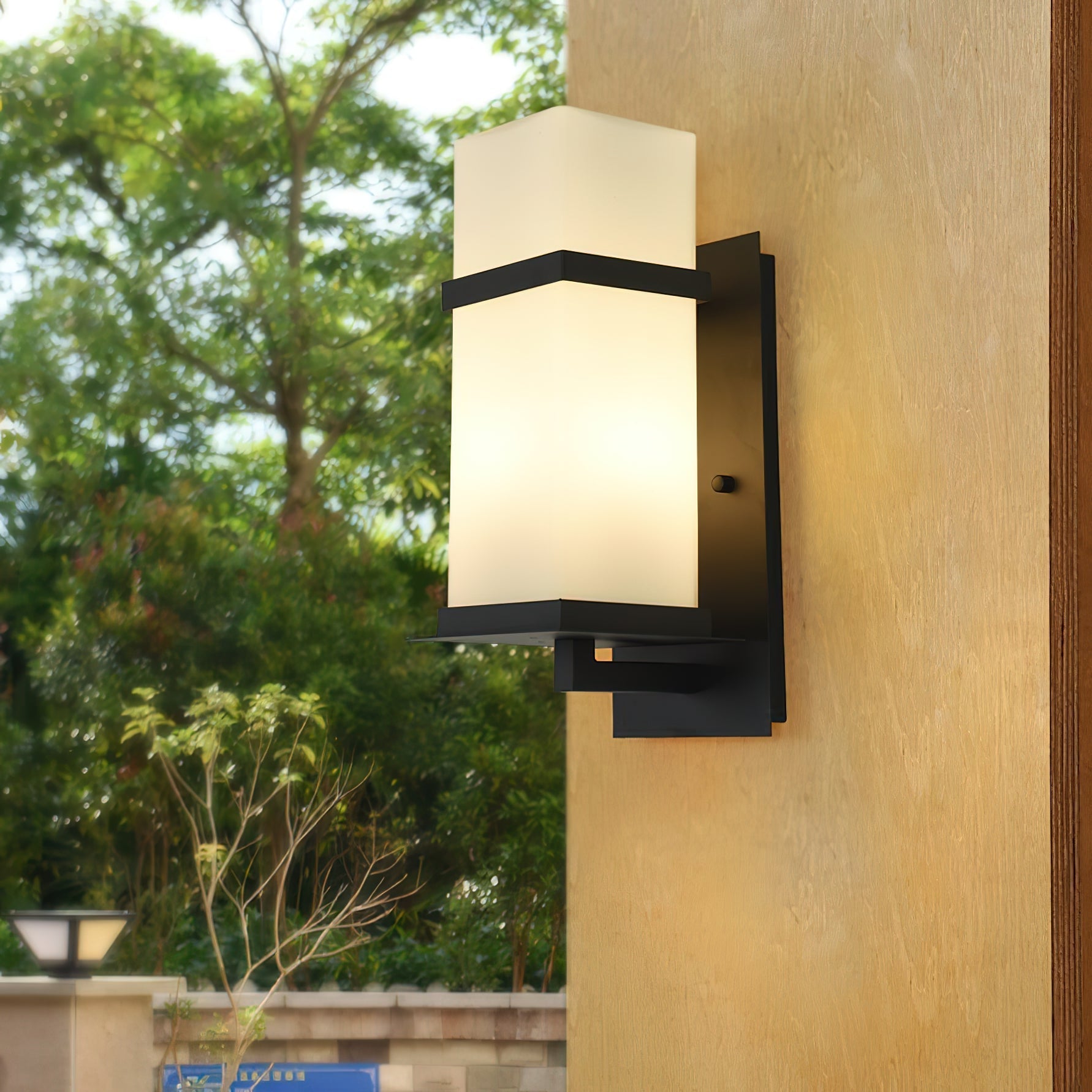 Freyza | Ishaaris Wandleuchte aus Outdoor-Glas – Schlafzimmer und Flur
