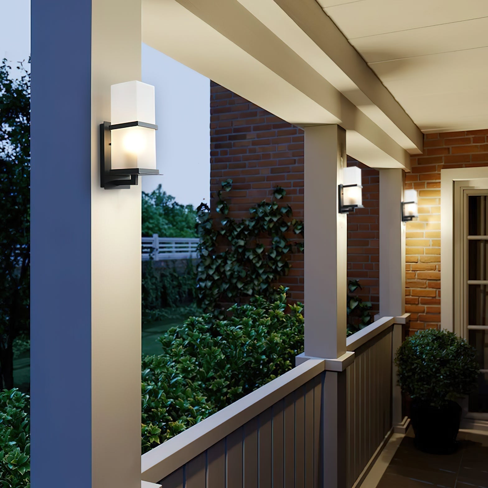 Freyza | Ishaaris Wandleuchte aus Outdoor-Glas – Schlafzimmer und Flur