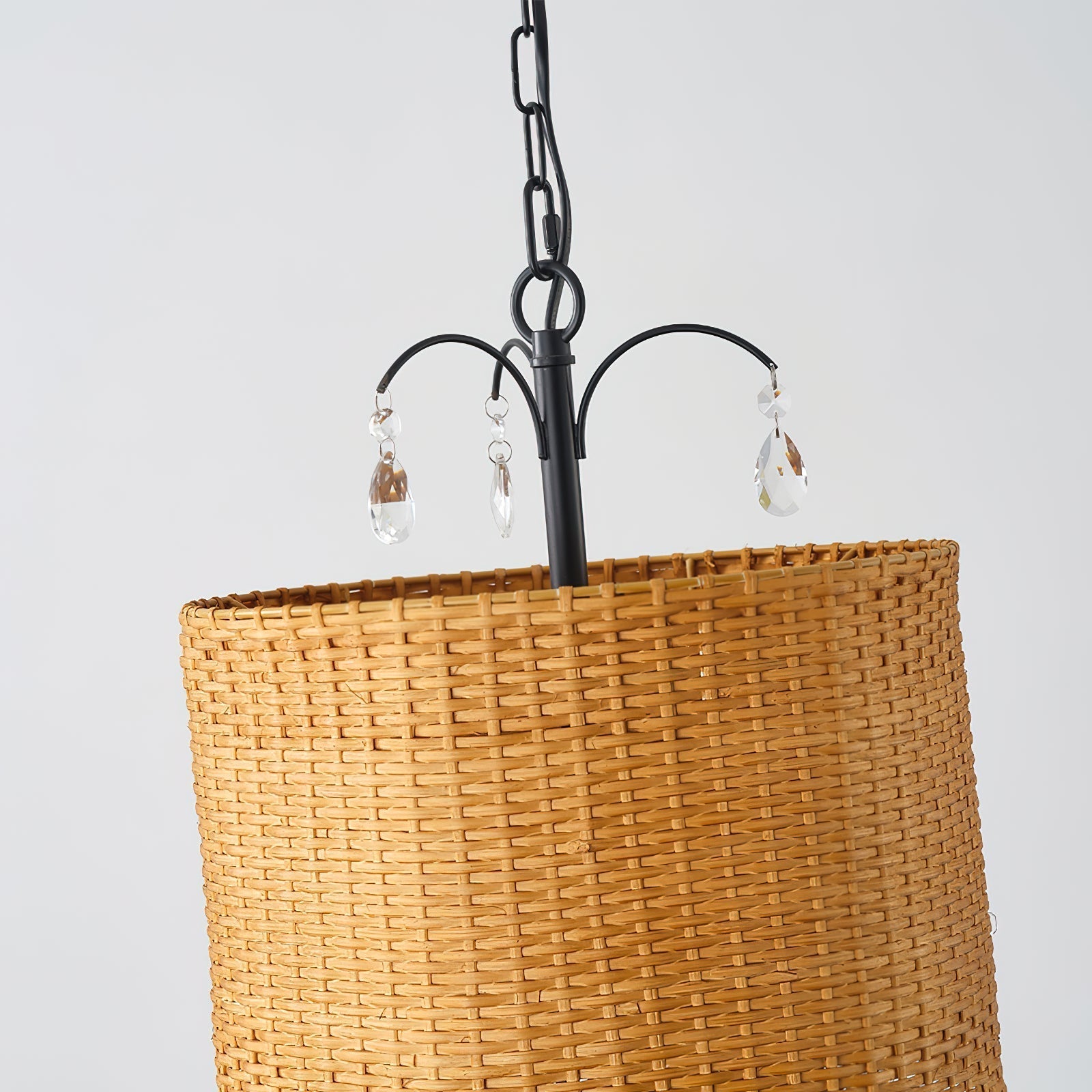 Freyza | Avnoren Vintage Natural Crystal Pendant Light – Vintage Kitchen Dining Room