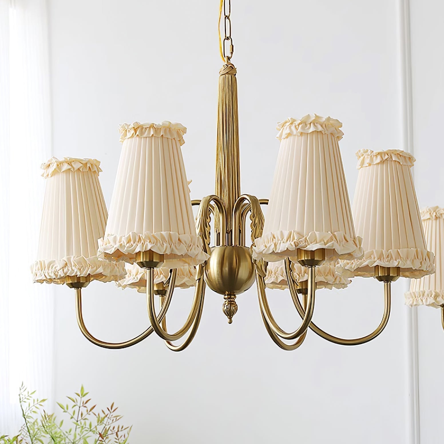 Freyza | Ervaren Vintage Postmodern Fabric Chandelier – Modern Dining Room Living Room
